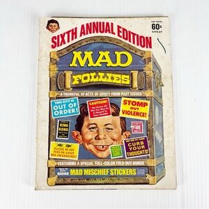 Vintage 1986 MAD Follies Sixth Annual Edition Humor Magazine Book